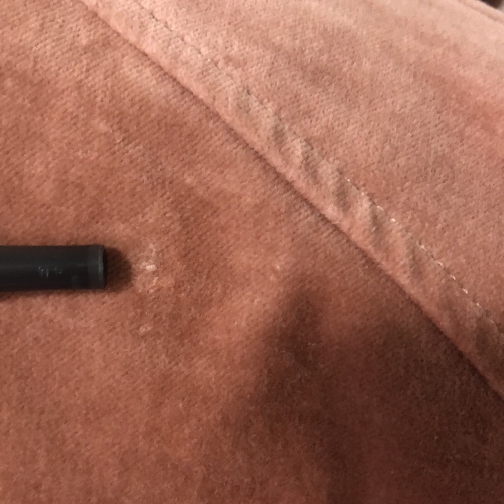 Dress barn Westport 1962 Blush Velour Jacket! - Picture 6 of 14